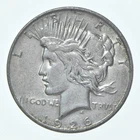 (1) XF 1926-D Peace Silver Dollar 90% - Extra Fine - Denver Mint *1011