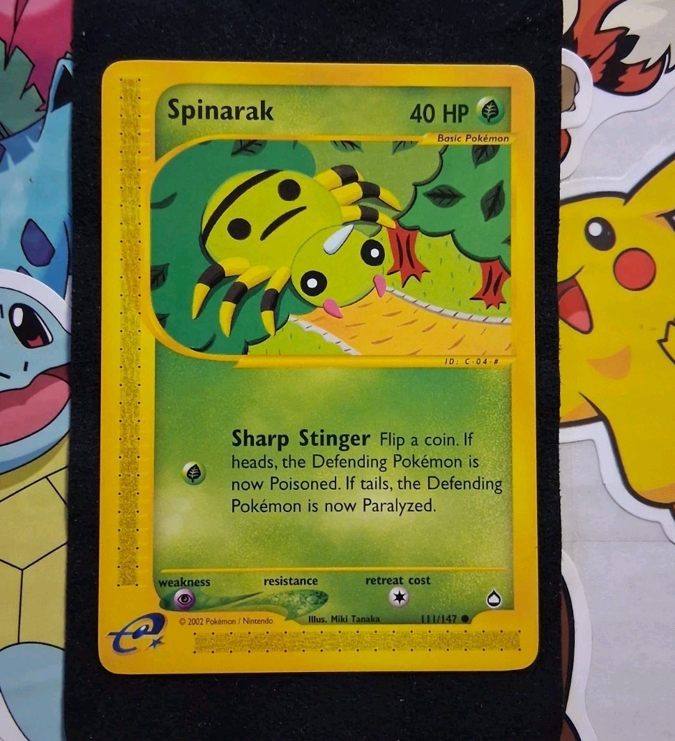 Spinarak 111/147 Aquapolis NM