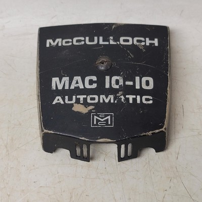McCulloch  Mac 10-10 Automatic Chainsaw Top Air Filter Cover