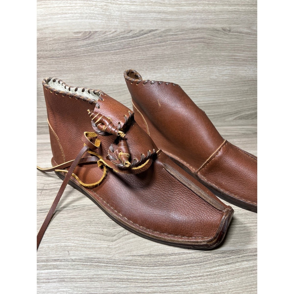 Reenact Medieval Leather Boots for Renaissance Fair HEMA  display picture 2