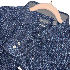 Van Heusen Men s Stain Shield Dress Shirt XL Long Sleeve Stretch Wedding Event