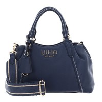 Liu Jo Ecs Satchel Bag S Handtasche Tasche Dress Blue Dunkelblau