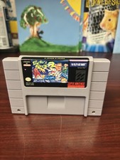 Pocky and Rocky 2 Super Nintendo Game SNES Authentic  +Collector Case