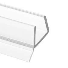 Pack of 3 Prime-Line M 6268 Frameless Shower Door Bottom Seal for 1/2 in. Thick