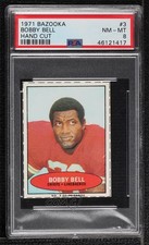 1971 Bazooka Bobby Bell #3 PSA 8 HOF g3e