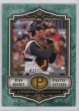 2009 Upper Deck A Piece of History Green 35/150 Ryan Doumit #74 0q3