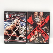 WWE Extreme Rules 2011 & 2015 DVD Lot Randy Orton Seth Rollins Cena