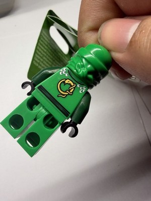 LEGO Ninjago Lloyd ZX Keychain 850442 Green Ninja Minifigure NEW