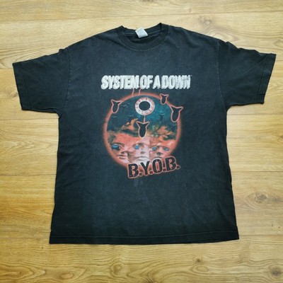 AAA System Of A Down BYOB T Shirt Mens XL Graphic Print Vintage Music