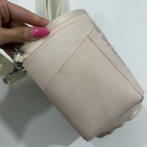 Stanley The All Day 40 oz Quencher Carry-All Cup Strap Storage Pink Cream - Picture 3 of 12