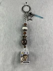 Star Wars Funko Bitty Keychains with Lego Lightsaber princess Leia