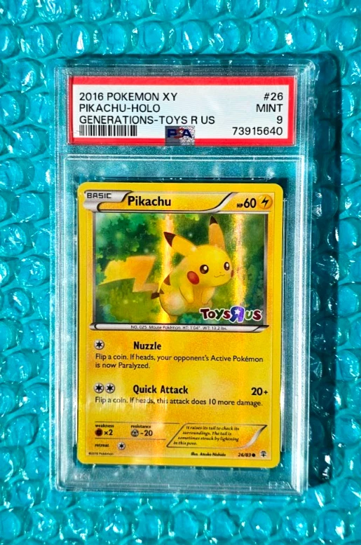 Pikachu Pokémon TCG Rare XY Individual Collectible Card Game Cards