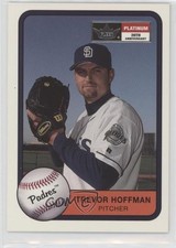2001 Fleer Platinum Parallel Platinum 111/201 Trevor Hoffman #184 HOF my8