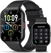 Smart Watch/Fitness Tracker P98 - Black TFT-LCD Smart Watch 1.96” Screen