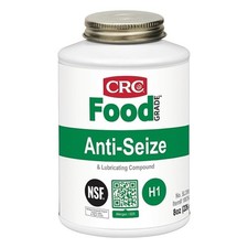 CRC Food Grade Anti-Seize Lubricating Compound, 8 Wt Oz, Anti-Seize Grease for