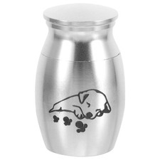 Pet Memorial Metal Urn Urns for Ashes Pets Cremation Dog Keepsake