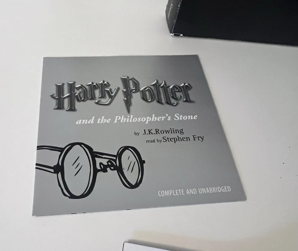 Harry Potter & Philophers Stone Cover to Cover Collectors Edition Audio CD Set - Image 3 of 4