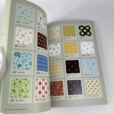 Pokemon Shirts Memorial Book Limited 1500 Copies Original Stitch