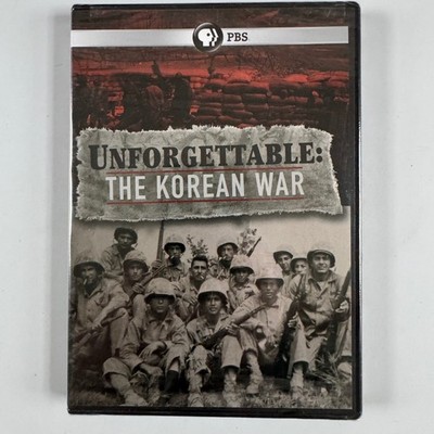 UNFORGETTABLE: THE KOREAN WAR DVD 2010 PBS Documentary Tom Kleespie SEALED