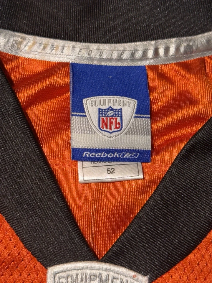 Camiseta Reebok Vintage Cincinnati Bengals Talla 52 Naranja Carson Palmer #9 NFL Foto 3 de 4