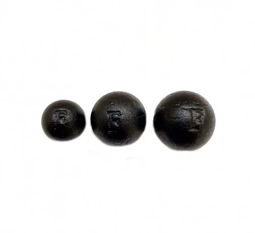 FANATIK Angelblei Ball mit Loch Lochblei Durchlaufblei Grundblei 1-100g Gewicht