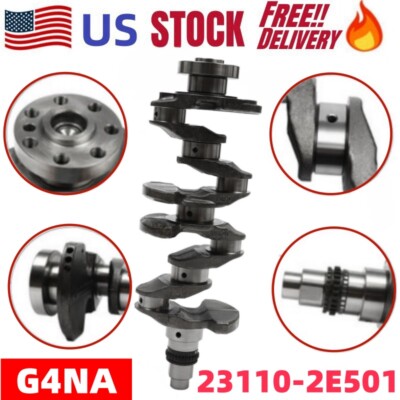 231102E501 Engine Crankshaft for G4NA Hyundai Kona Veloster Forte/Kia Forte 2.0L