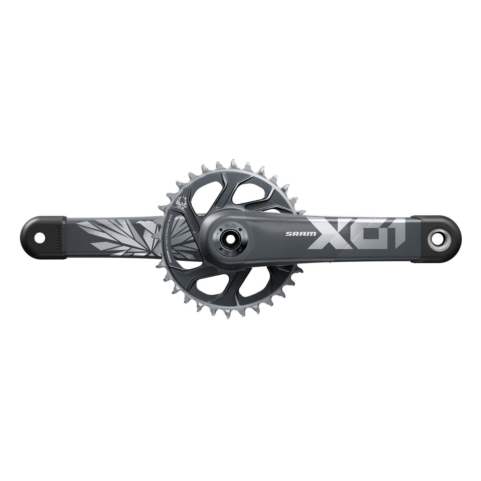 SRAM Guarnitura X01 Eagle Dub - Boost multicolore (multicolore) Taglia unica