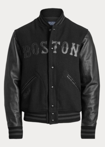 Leather Baseball Bomber Jacket XXL | eBay