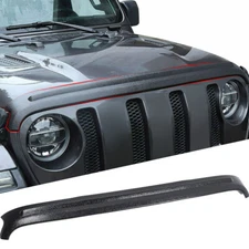 Hood Stone Guard Hood Air Deflector Bug Shield for Jeep Wrangler JL Accessories
