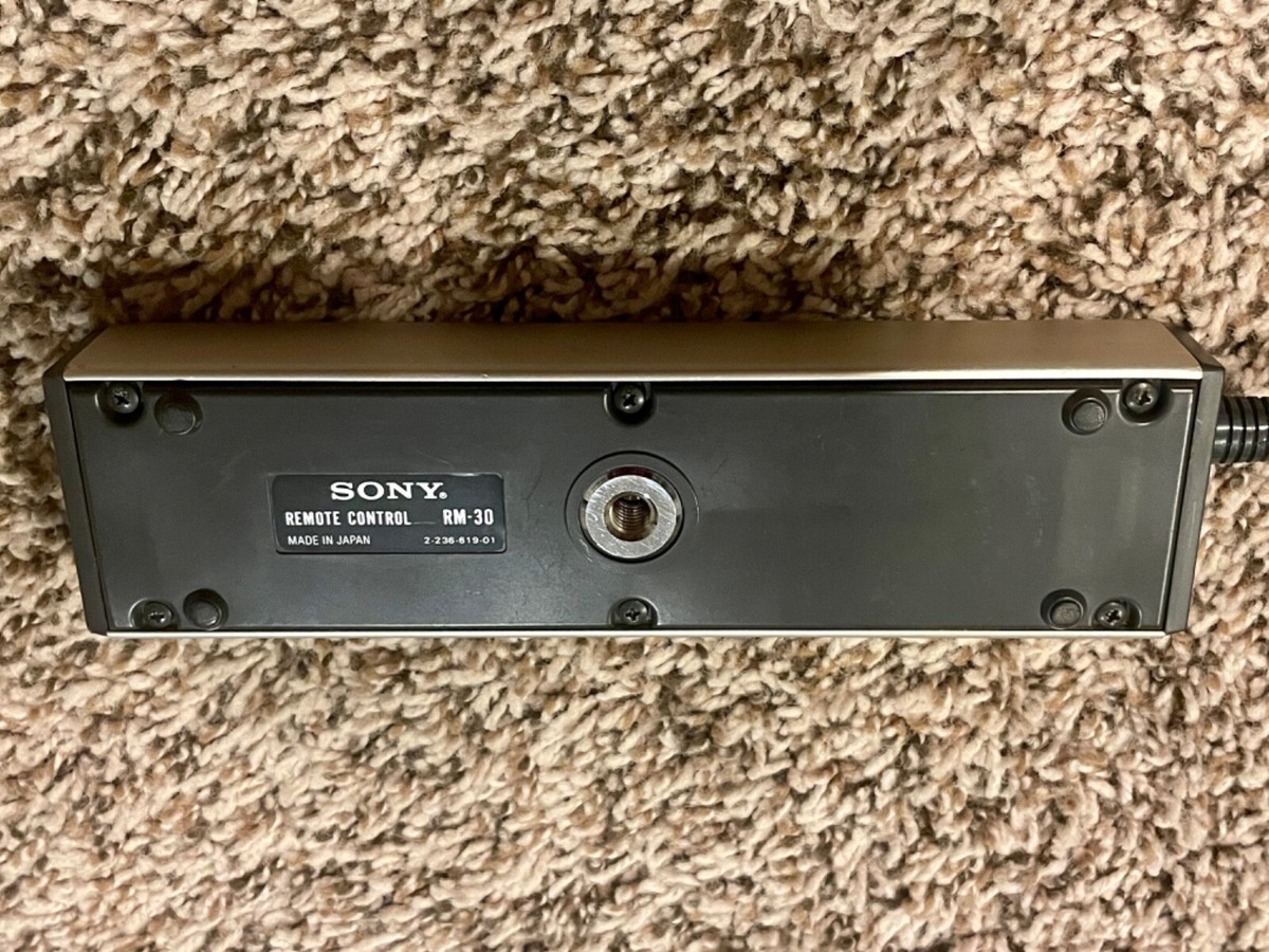 Sony RM-30 Reel to Reel Remote TC-765 / TC-766 / TC-K8B / TC-K7B