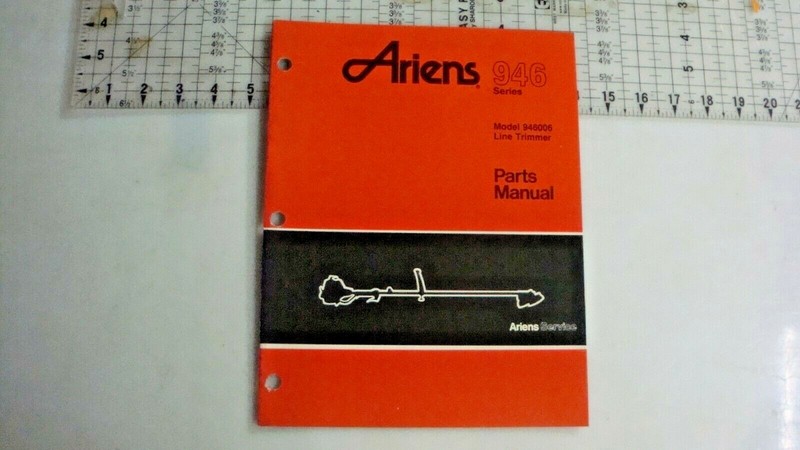 ARIENS LINE TRIMMER 946 SERIES PARTS MANUAL COLLECTOR VINTAGE OEM PM-946006-90