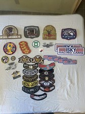 Lot Of 36 Various Assorted Patches Outdoors Tools Racing Ford Motorcycle BBQ