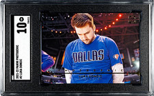 POP 1 2021 Luka Doncic Photogenic SGC 10 Pregame Warmup Rare High Grade #2