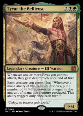 MTG Tyvar the Bellicose (48/230) March of the Machine The Aftermath LP