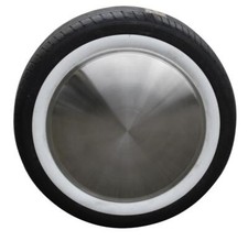 4 Moon Caps Weißwandringe 15" Zoll Radzierblenden Oldtimer passend für Chevrolet