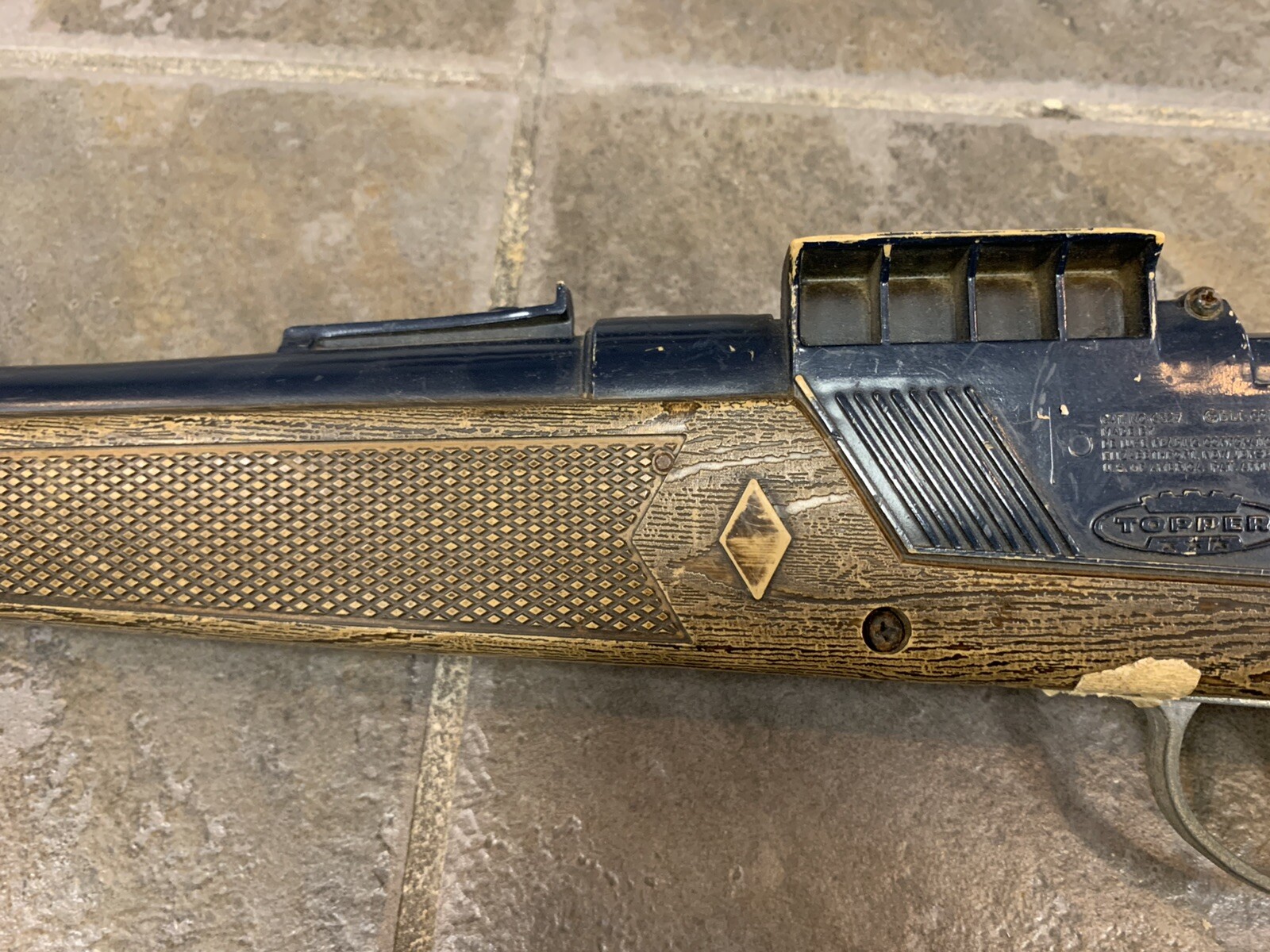 Vintage 1966 Topper DeLuxe Toy Rifle Johnny Eagle Magumba Elephant **FAST SHIP** eBay