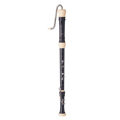 AULOS Recorder Symphony Bass Baroque Arch ABS 533B(E) New with Soft case