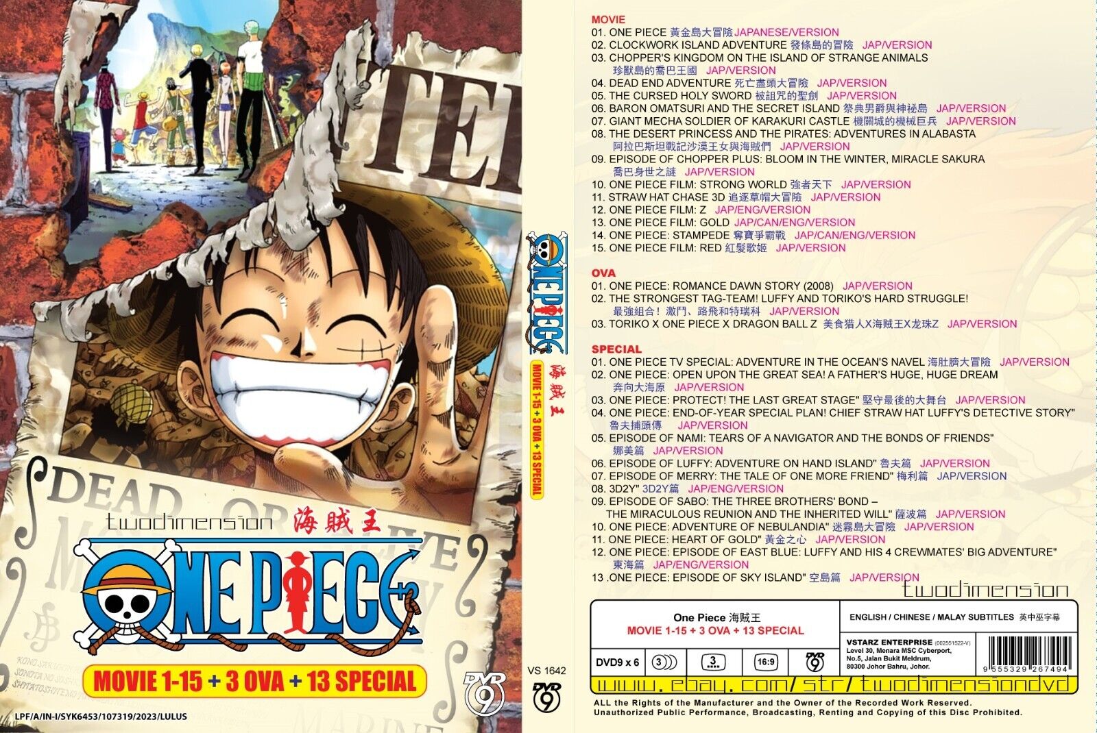 One Piece: Baron Omatsuri and the Secret Island (movie 6) - Anime News  Network