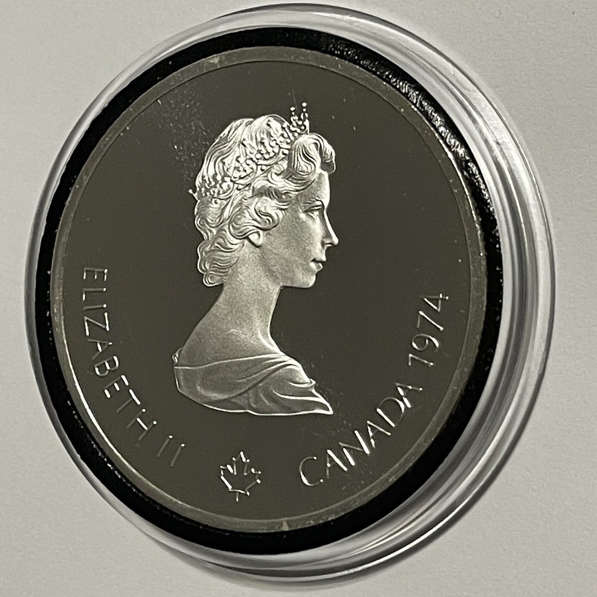 1976 Montreal Canada Olympic Zeus ￼$10 Sterling Silver Proof Rare