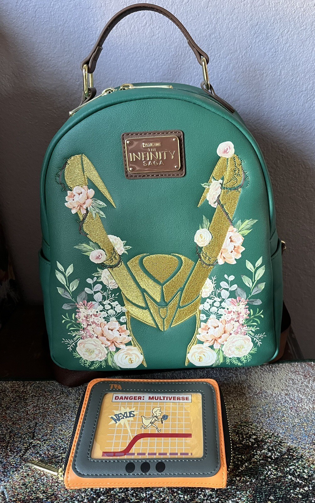 Loungefly Marvel Loki Floral Mini Backpack BoxLunch E… Gem