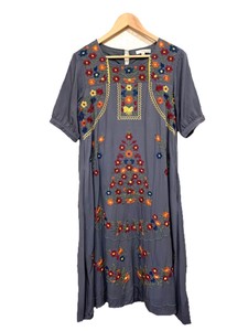 orange creek floral dress