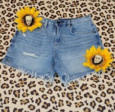 Blank NYC Bahama Mama Cut Off Denim Shorts Size 28