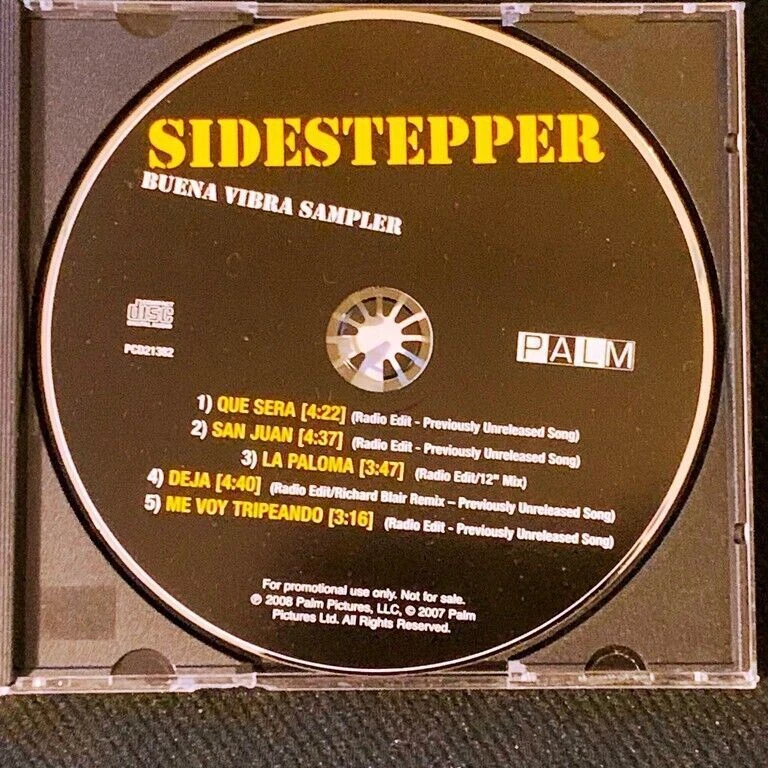 Sidestepper – La Buena Vibra Sound System Sampler Promo Promotional Advance CD - Image 3 of 3