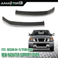 2* Headlight Molding Trim Lower Filler Fit For Nissan 04-2015 Titan Armada QX56