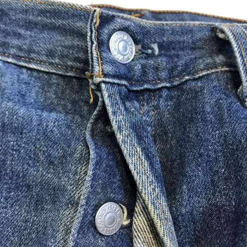 90's Vintage 1995 Made in the USA Levi's501 Denim W34