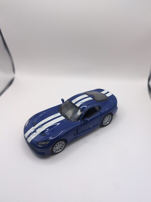 #ad #ad Kinsmart Blue SRT Viper GTS Diecast Car $7.00