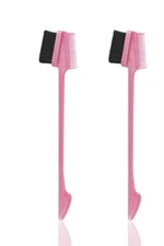 Edge Control Eyebrow Hair Comb Brush Double Sided Combo