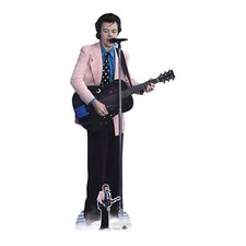 H Styles Pink Jacket Lifesize Cardboard Cutout / Standee with FREE Mini