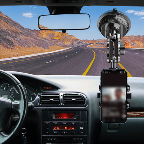 Car Phone Holder Mount Phone Mount for iPhone Car Windshield Dashboard Universal - Picture 6 of 13