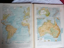 Vidal-Lablache Atlas par classes enseignement secondaire Armand Colin début XX